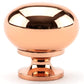 Traditional Knob, 1-1/4" D, Polished Copper alt 0
