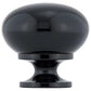 Traditional Knob, 1-1/4" D, Black alt 0