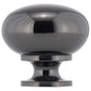 Traditional Knob, 1-1/4" D, Black Nickel alt 0