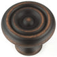 Traditional Knob, 1-1/4" D, Brushed Oil-Rubbed Bronze alt 0