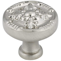 Traditional Knob, 1-1/4" D, Brushed Nickel alt 0