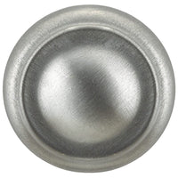 Traditional Knob, 1-3/16" D, Brushed Chrome alt 0