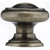 Traditional Knob, 1-3/16" D, Antique English alt 0
