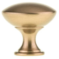 Contemporary Knob, 31/32" D, Champagne Bronze alt 0