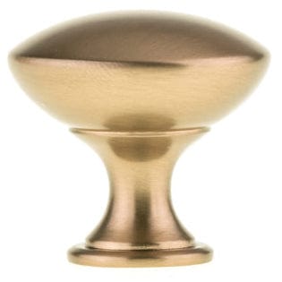 Contemporary Knob, 31/32" D, Champagne Bronze alt 0