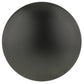 Contemporary Knob, 1-9/16" D, Matte Black alt 0