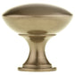 Contemporary Knob, 1-9/16" D, Champagne Bronze alt 0