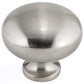 Contemporary Knob, 1-1/4" D, Brushed Nickel alt 0