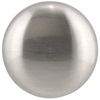 Contemporary Knob, 1-1/4" D, Brushed Nickel alt 0