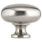 Contemporary Knob, 1-1/4" D, Brushed Nickel alt 0