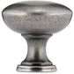 Traditional Knob, 1-3/16" D, Pewter alt 0