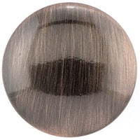 Traditional Knob, 1-3/16" D, Antique Copper alt 0