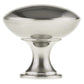 Traditional Knob, 1-3/16" D, Brushed Nickel alt 0