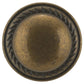 Traditional Knob, 1-3/16" D, Regency Brass alt 0