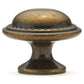 Traditional Knob, 1-3/16" D, Regency Brass alt 0