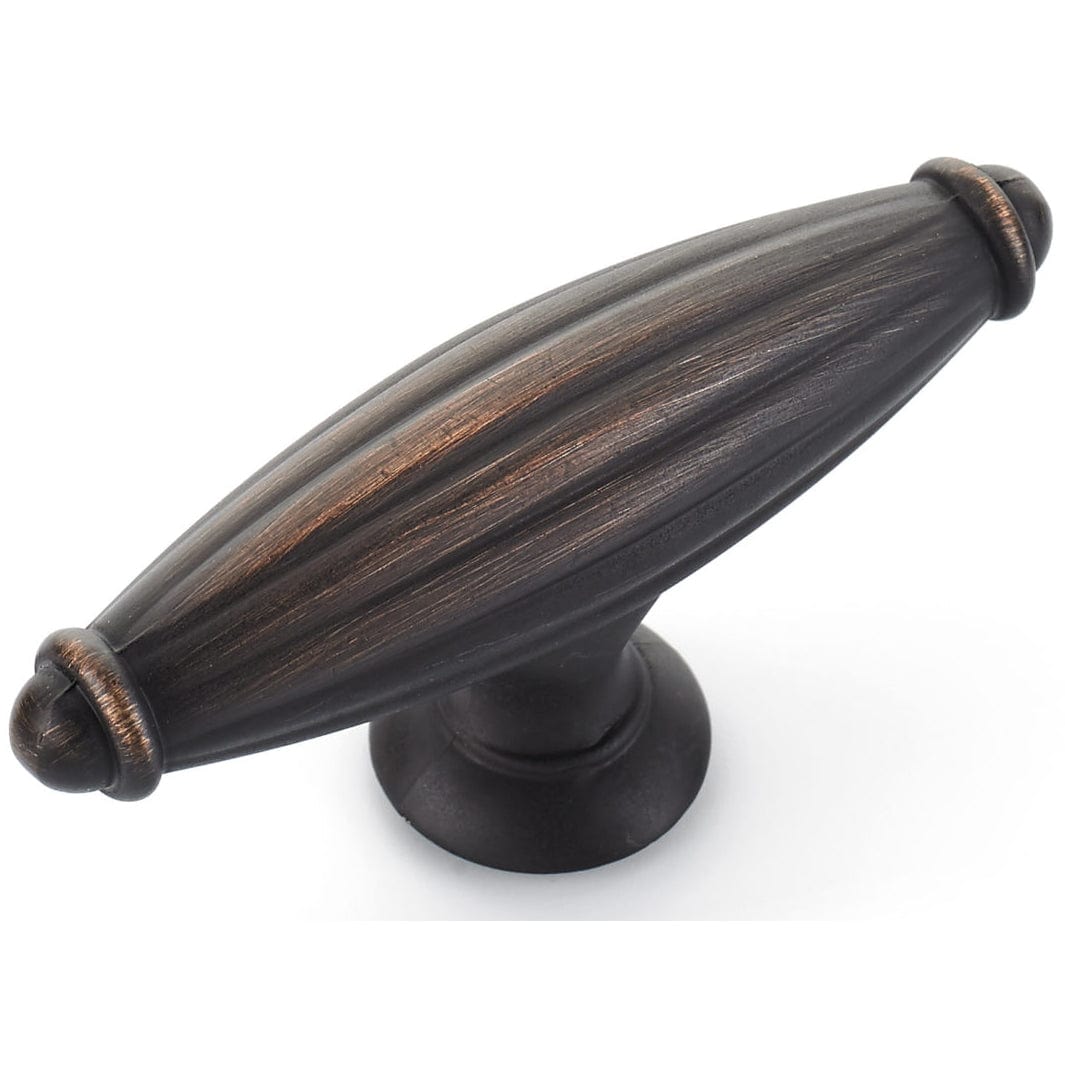 Traditional Knob, 2-9/16" x 25/32", Brushed Oil-Rubbed Bronze alt 0