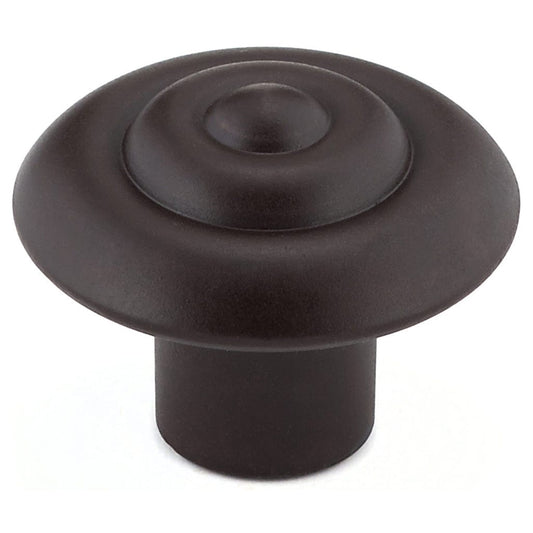 Traditional Knob, 1-1/4" D, Rust alt 0