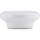 Contemporary Knob, 2-3/32" D, White alt 0