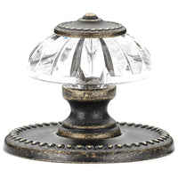 Eclectic Knob, 1-5/16" D, Burnished Brass alt 0