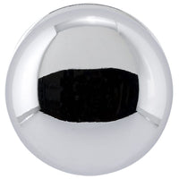 Traditional Knob, 1-1/4" D, Chrome alt 0
