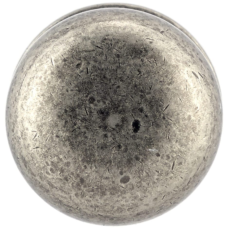 Traditional Knob, 1-1/4" D, Pewter alt 0