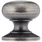 Traditional Knob, 1-1/4" D, Pewter alt 0