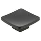 Contemporary Knob, 2-1/4" x 2-1/4", Matte Black alt 0