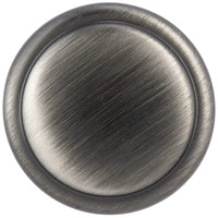 Traditional Knob, 1-1/4" D, Antique Nickel alt 0