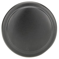Traditional Knob, 1-1/4" D, Matte Black alt 0