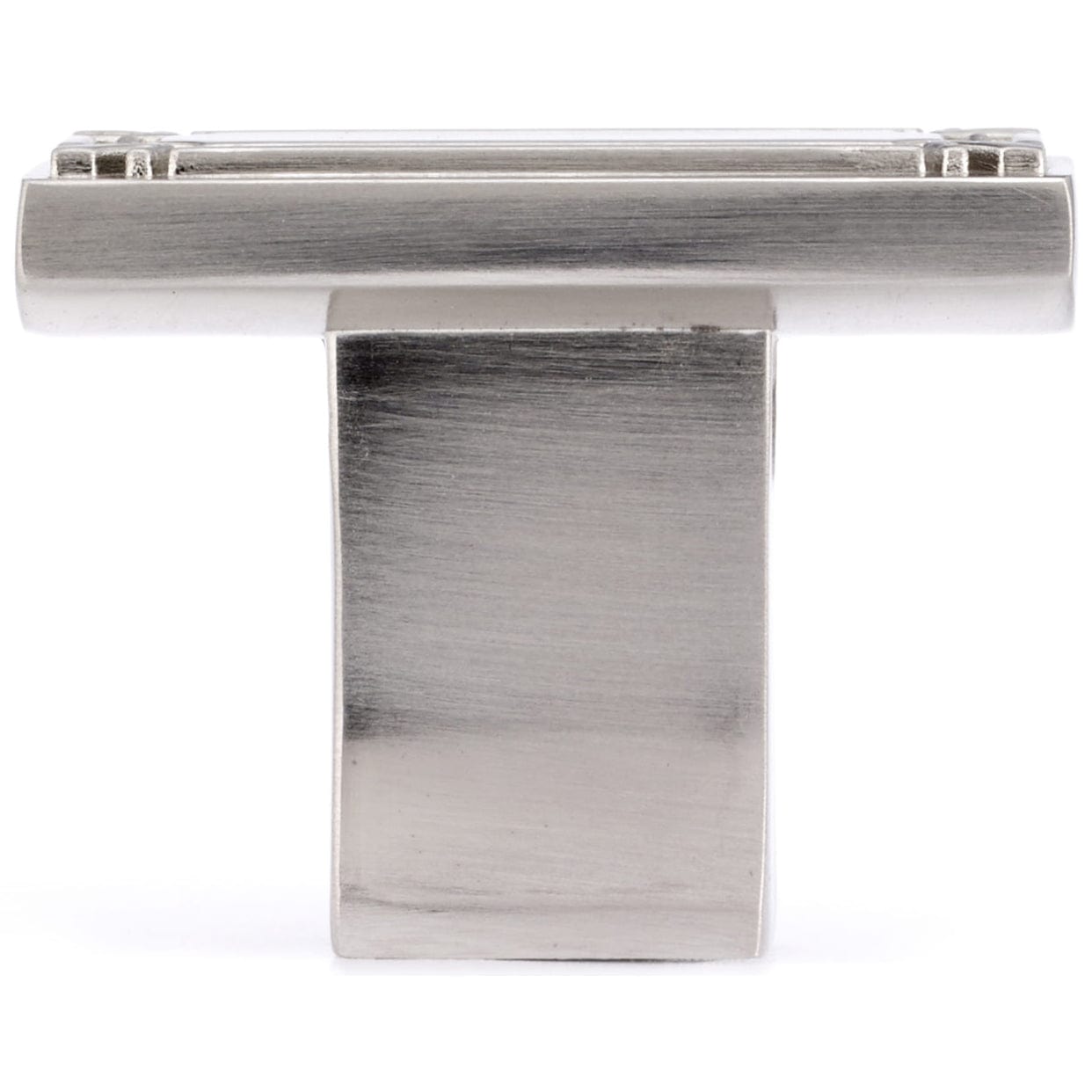 Traditional Knob, 1-11/16" x 7/8", Brushed Nickel alt 0