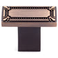 Traditional Knob, 1-11/16" x 7/8", Brushed Oil-Rubbed Bronze alt 0
