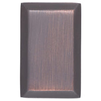 Transitional Knob, 1-1/2" x 15/16", Brushed Oil-Rubbed Bronze alt 0