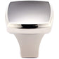 Transitional Knob, 1-1/4" x 1-1/4", Polished Nickel alt 0