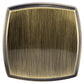 Transitional Knob, 1-1/4" x 1-1/4", Antique English alt 0