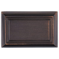 Traditional Knob, 1-11/16" x 1-3/32", Brushed Oil-Rubbed Bronze alt 0