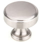 Transitional Knob, 1-9/16" D, Brushed Nickel alt 0