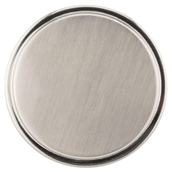 Transitional Knob, 1-9/16" D, Brushed Nickel alt 0