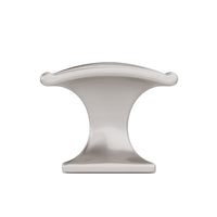 Traditional Knob, 1-3/8" x 25/32", Brushed Nickel alt 0