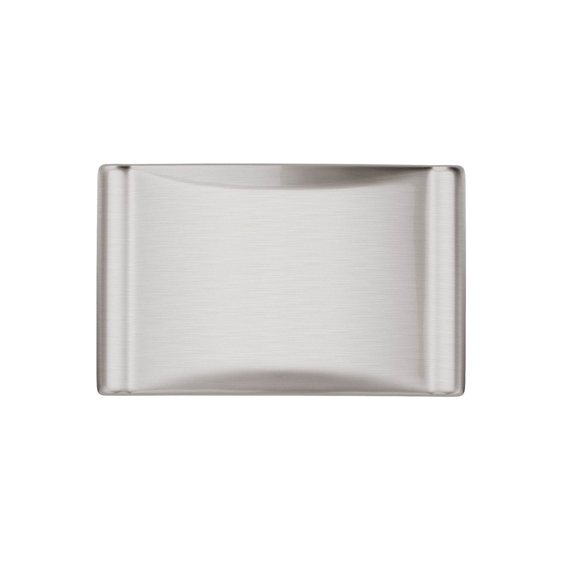 Traditional Knob, 1-3/8" x 25/32", Brushed Nickel alt 0