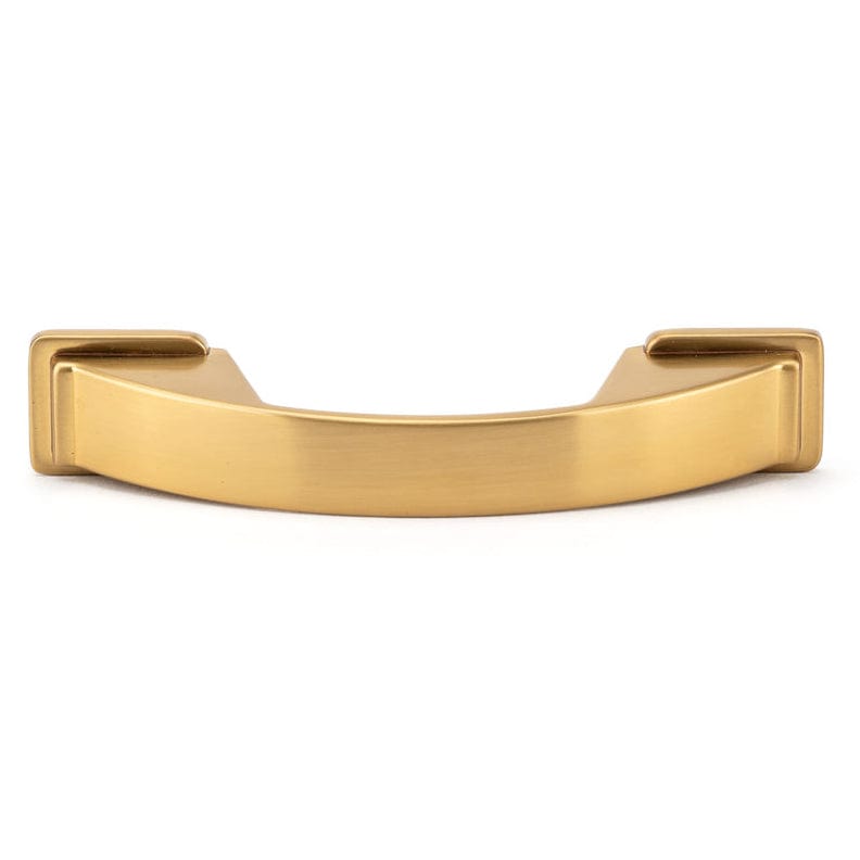 Contemporary Pull, 3" Center-to-Center, Aurum Brushed Gold alt 0
