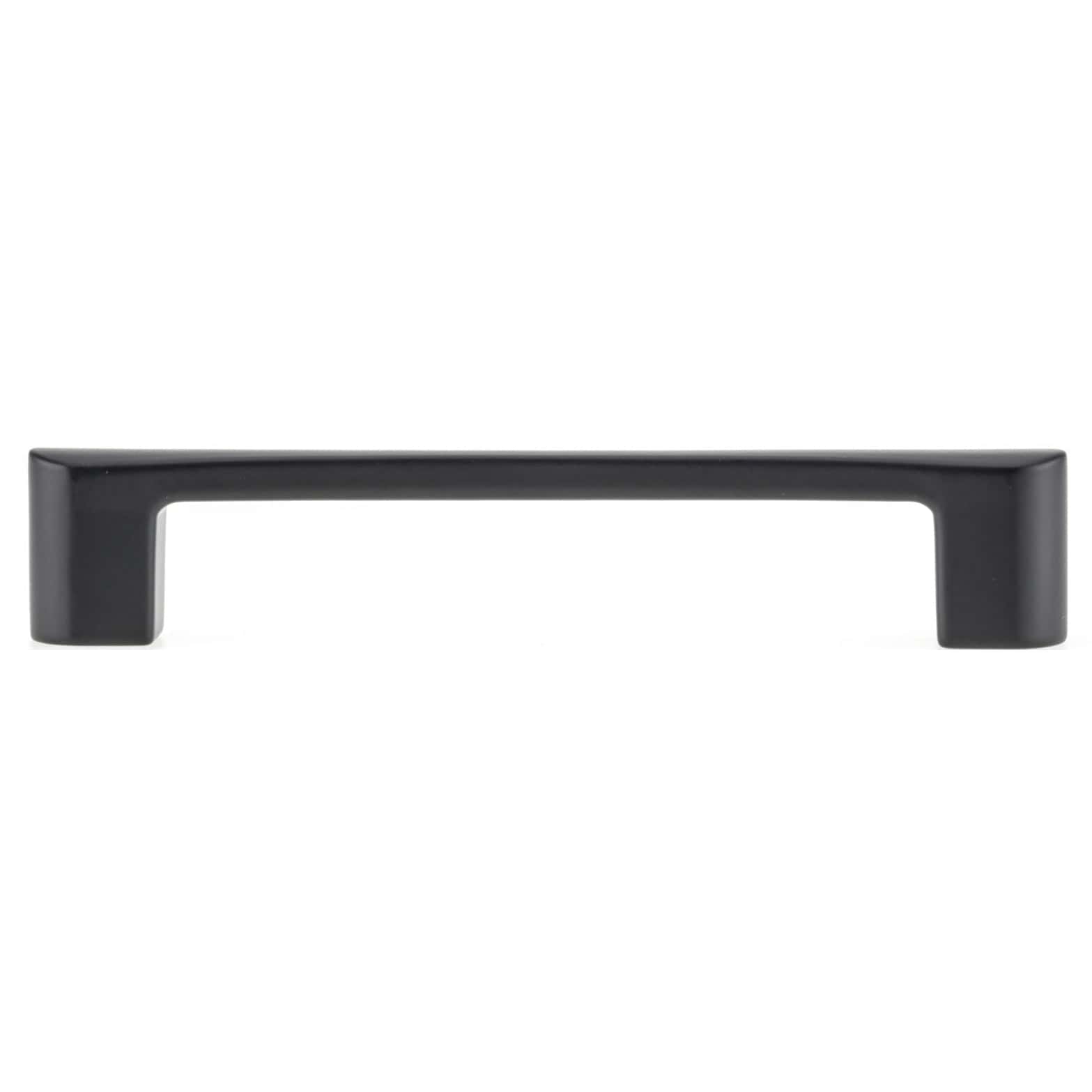 Contemporary Pull, 5-1/16" Center-to-Center, Matte Black alt 0