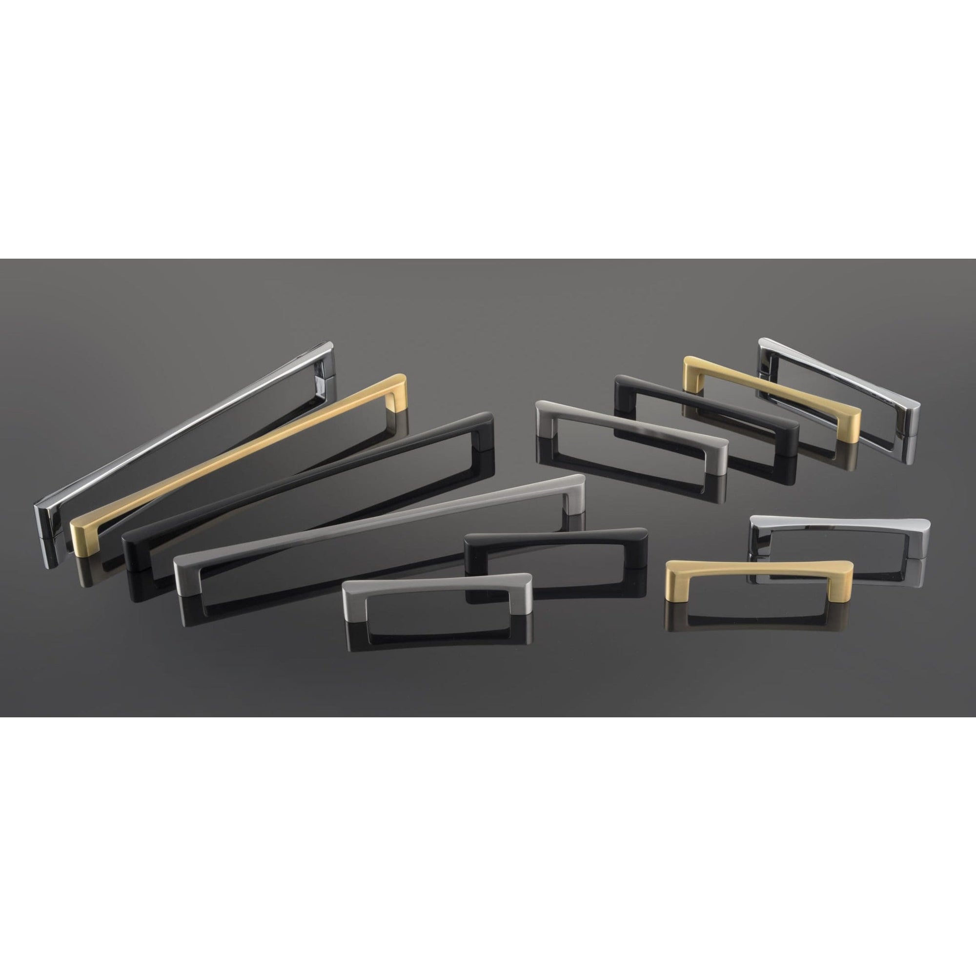 Contemporary Pull, 5-1/16" Center-to-Center, Matte Black alt 0