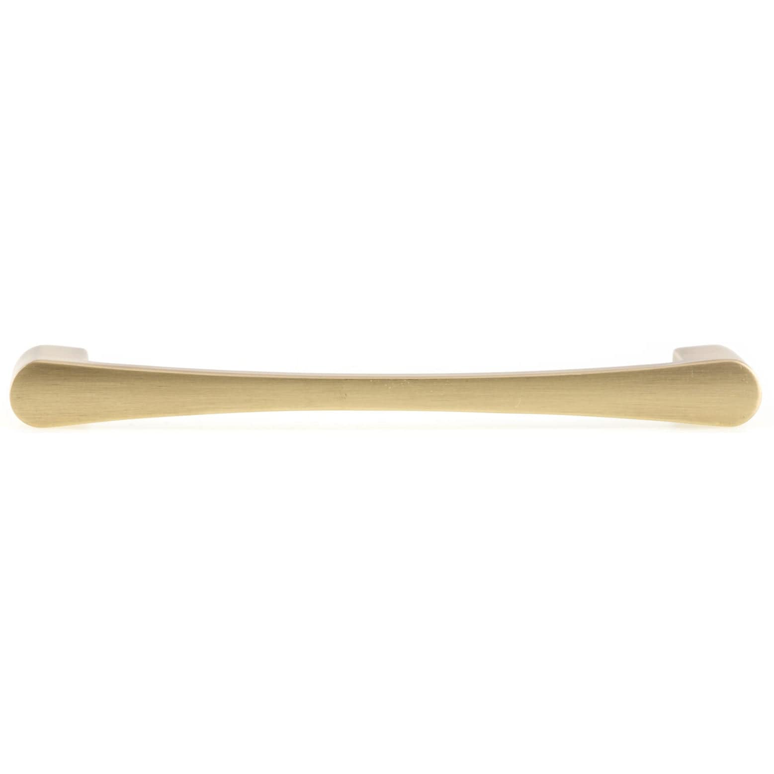 Contemporary Pull, 6-5/16" Center-to-Center, Satin Brass alt 0