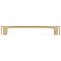 Contemporary Pull, 6-5/16" Center-to-Center, Satin Brass alt 0