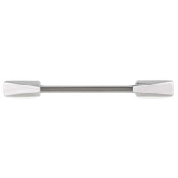 Contemporary Pull, 5-1/16" Center-to-Center, Brushed Nickel alt 0