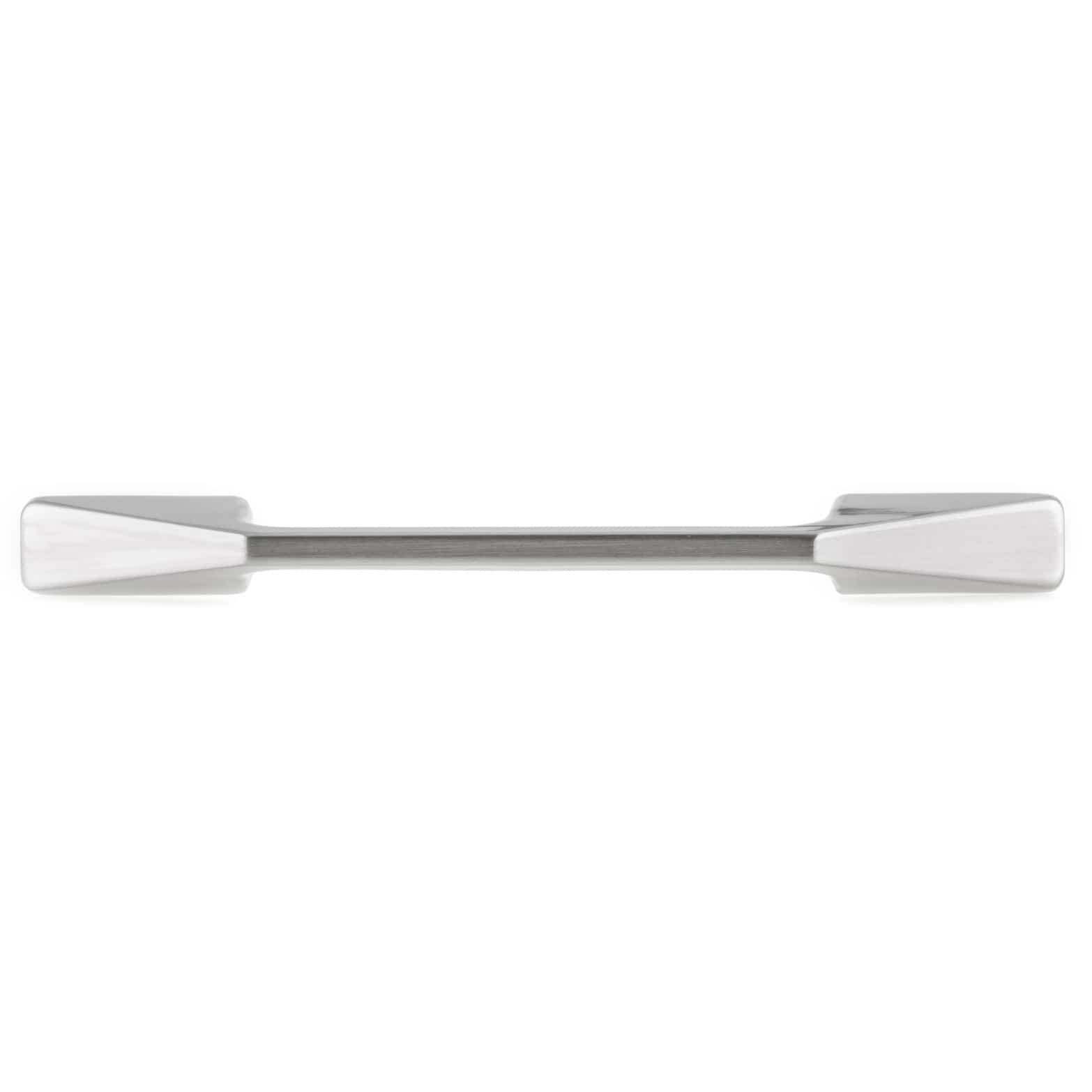 Contemporary Pull, 5-1/16" Center-to-Center, Brushed Nickel alt 0