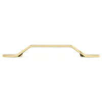 Contemporary Pull, 5-1/16" Center-to-Center, Satin Brass alt 0