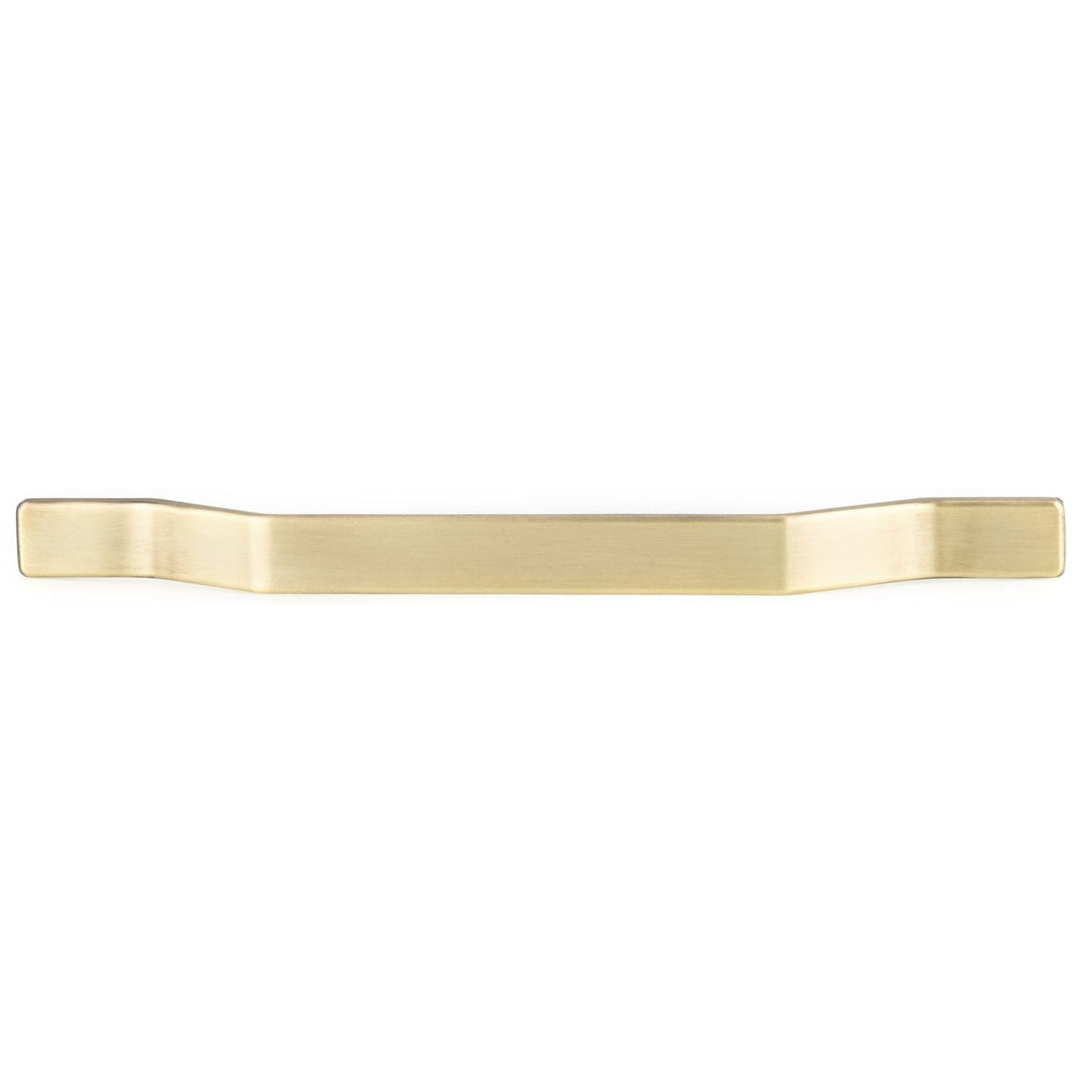 Contemporary Pull, 6-5/16" Center-to-Center, Satin Brass alt 0