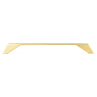 Contemporary Pull, 8-13/16" Center-to-Center, Brushed Gold alt 0