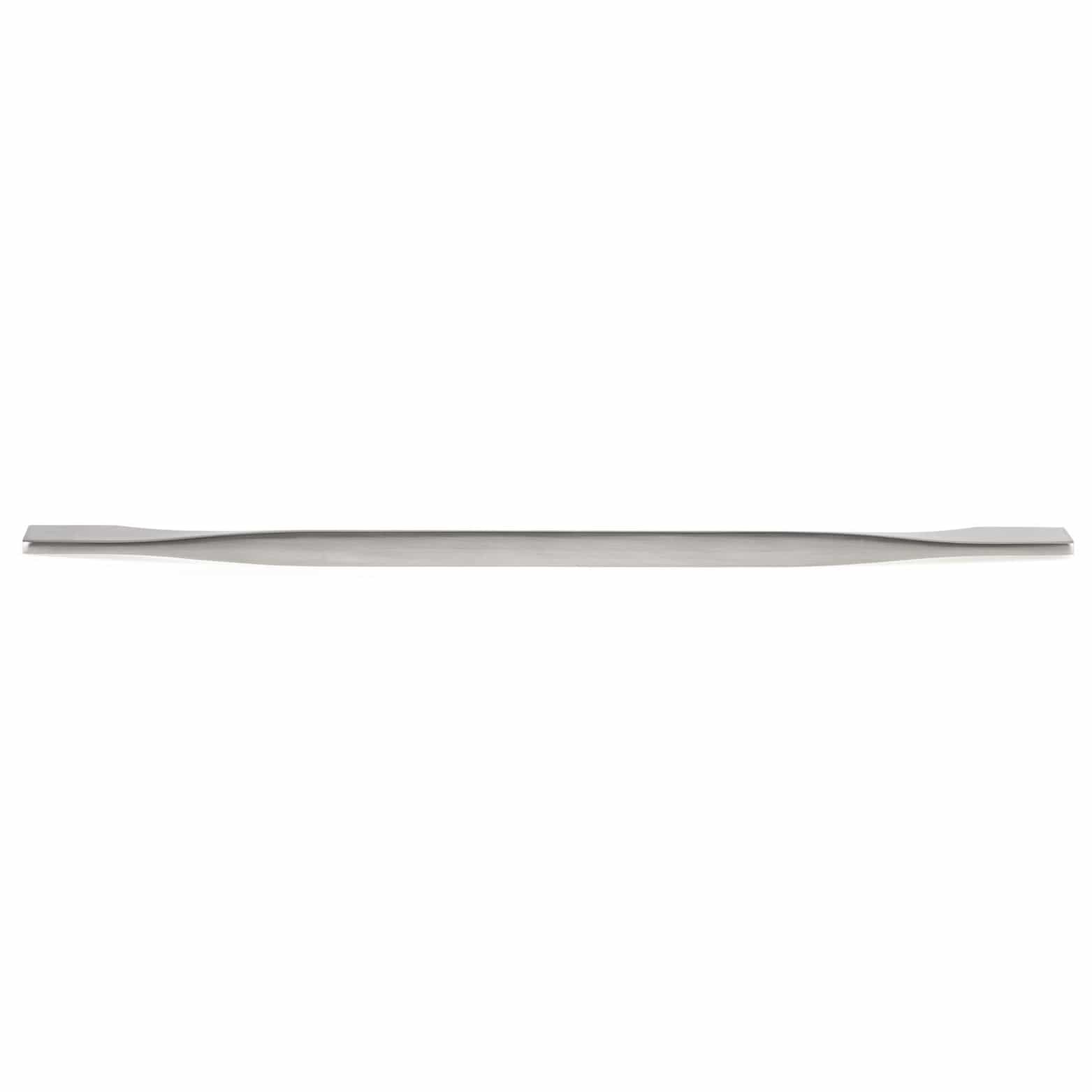 Contemporary Pull, 11-3/8" to 12-5/8" Center-to-Center, Brushed Nickel alt 0